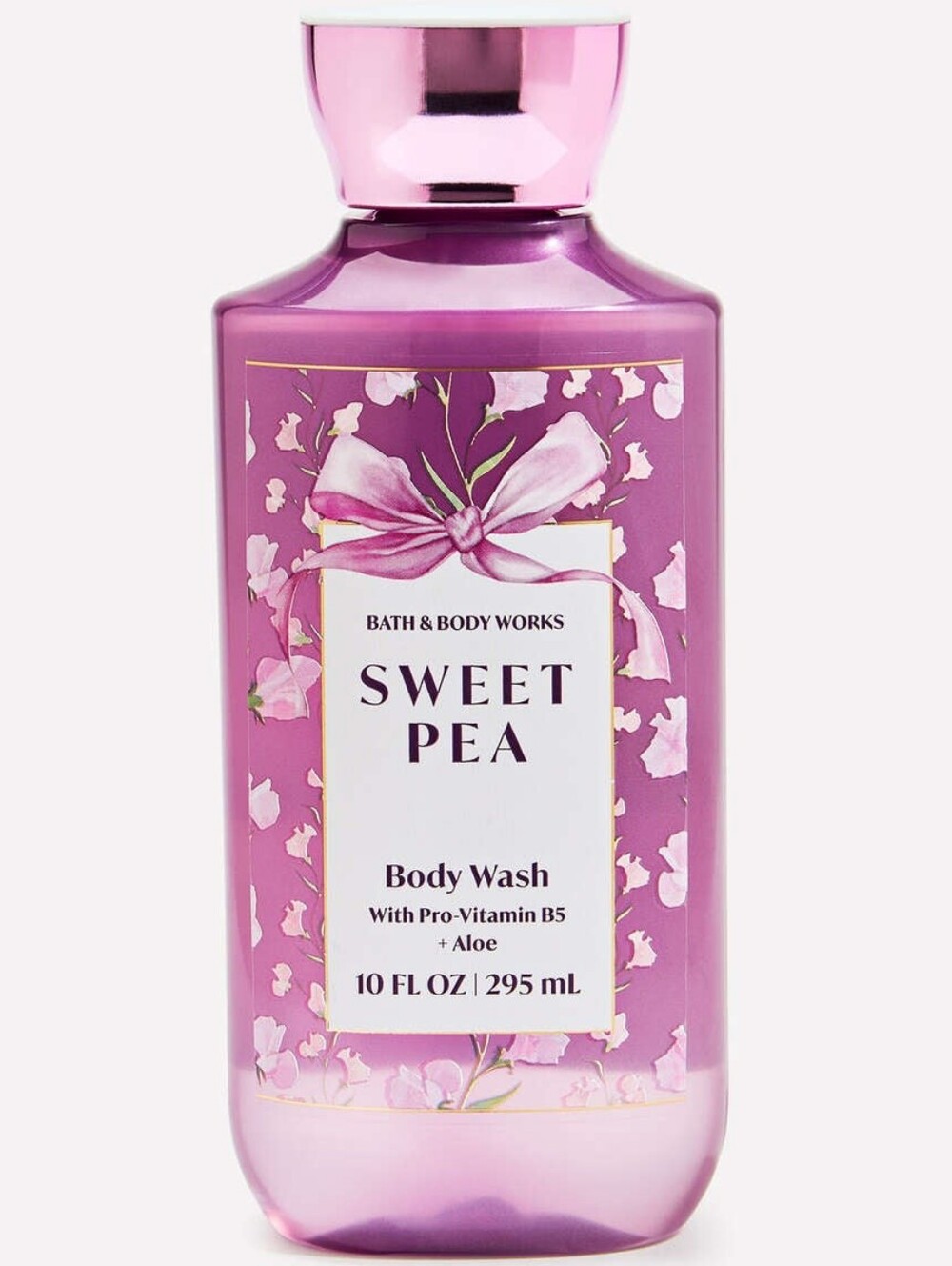 Bath & Body Works Sweet Pea Body Wash 10oz NEW